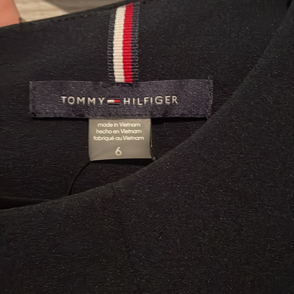 Tommy Hilfiger Blue Sheath Mini Dress Short Sleeve - Picture 3 of 5